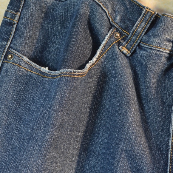 Gloria Vanderbilt Embroidered Jacket Jeans SZ 14 - Picture 10 of 12